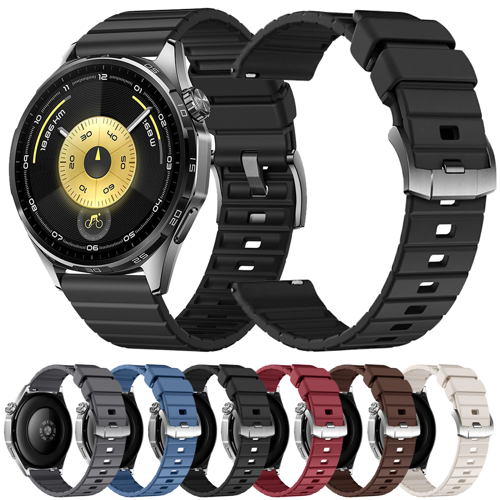 Runners Gear - 22mm Sport Rubber Bandje voor Huawei