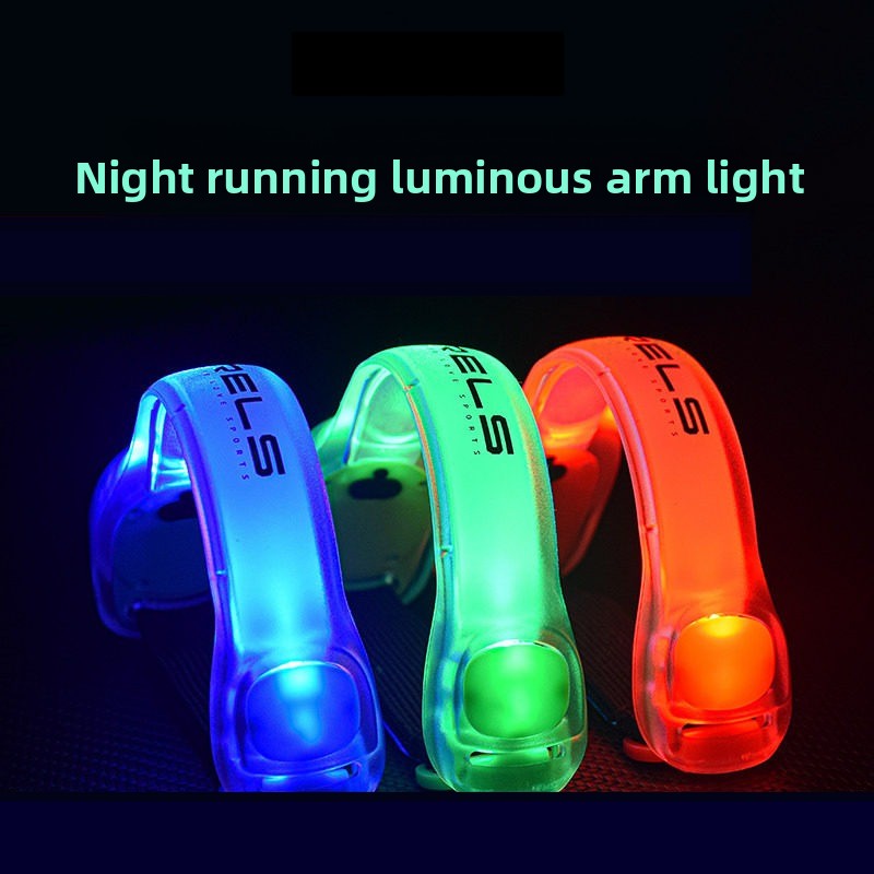 Running Gear Outdoor - Oplaadbare LED-verlichte armband/benband – Veiligheidswaarschuwingsband voor