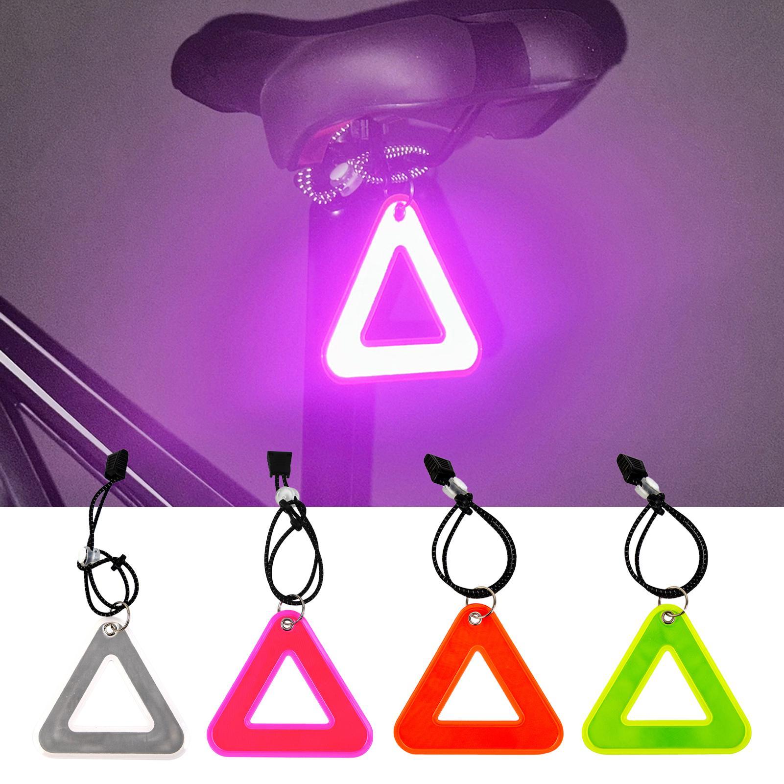 Running Gear Outdoor - Reflecterende hangers Hoge zichtbaarheid Driehoek Veiligheidsfietstoebehoren