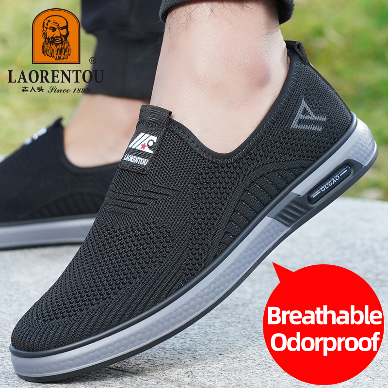 Running Gear For Sale - Laorentou Ademende Mesh Schoenen Voor Heren,