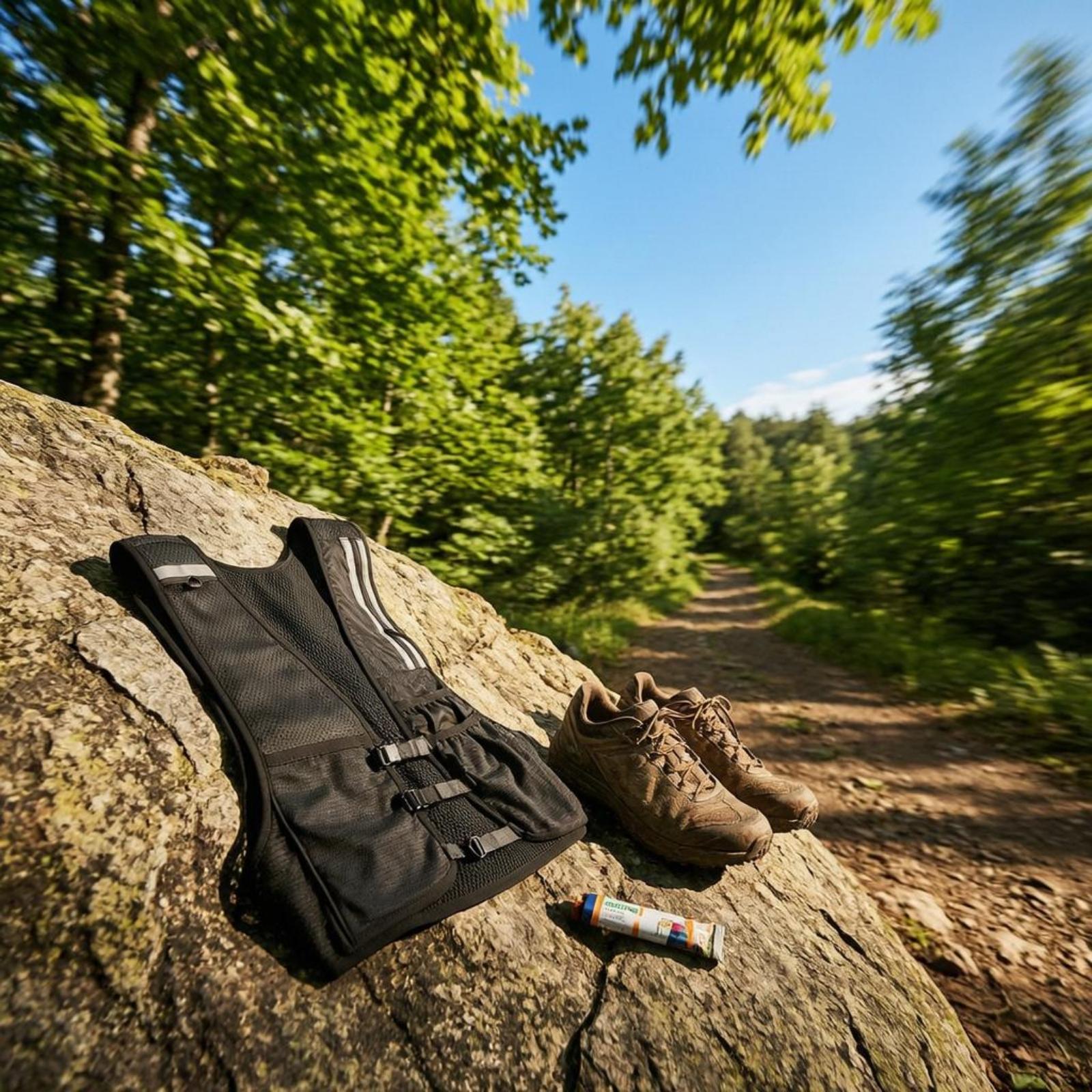 Running Gear Outdoor - Outdoor hardloopvest, geschikt voor backpacken, met