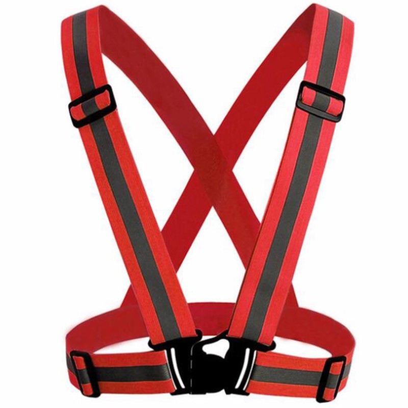 High And Running Gear - Reflecterende veiligheidsvest met hoge zichtbaarheid Nachtlopen