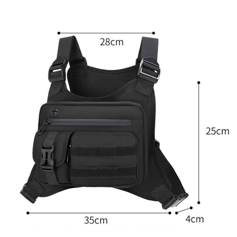 Tactische borsttas voor heren, - Running Gear Outdoor recensie en prijs