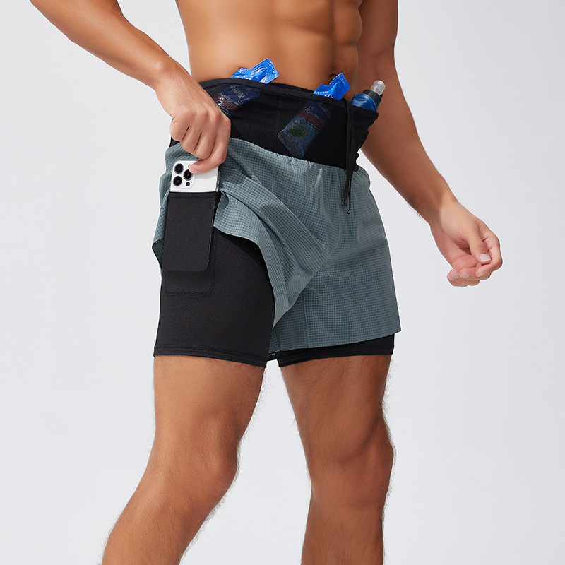 Herenshorts 2-in-1 met dubbele - Trail Running Gaiter recensie en prijs