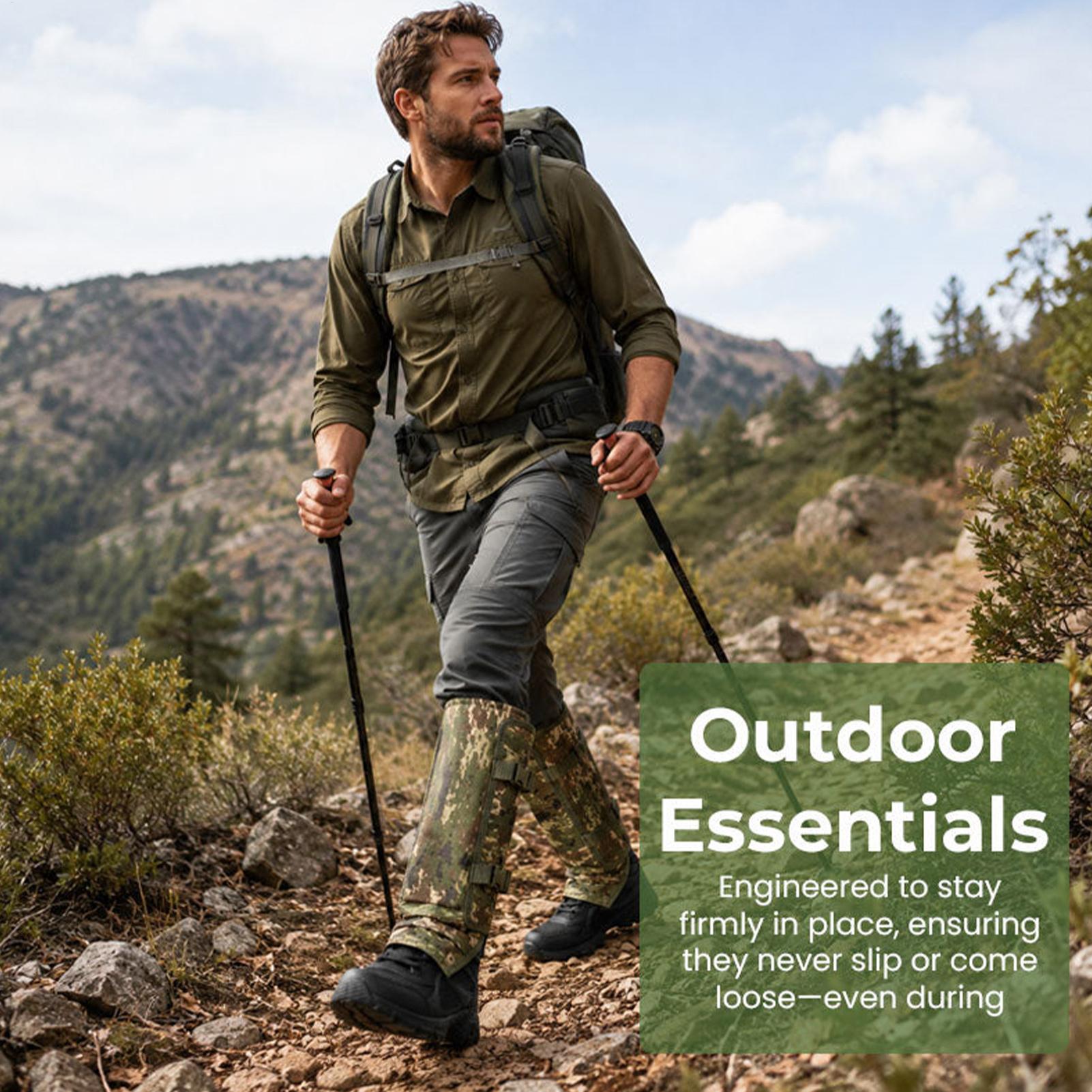 Snake Gaiters 1 paar waterdich - Trail Running Gaiter recensie en prijs