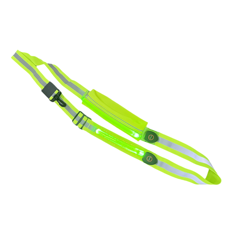 NIEUW-LED reflecterende riemvl - High And Running Gear recensie en prijs
